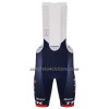 Completo Maglia + Pantaloncino con bretelle 2023 Trek-Segafredo Green Campione Italiano Manica Corta Rosso Bianco